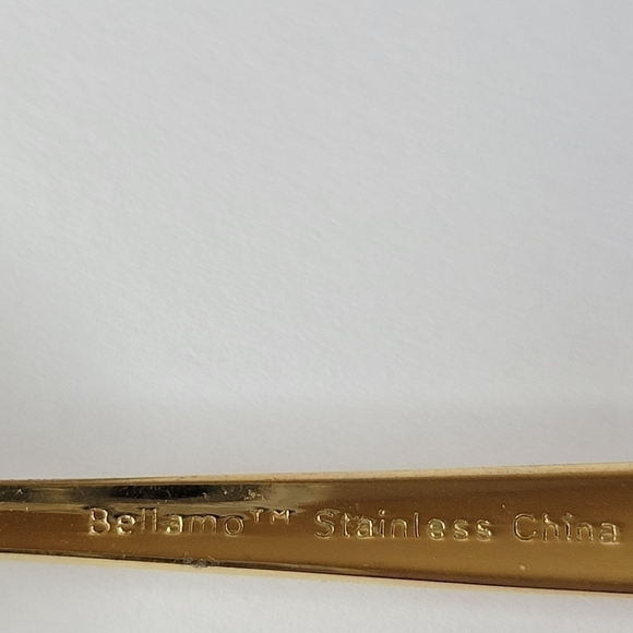 BELLAMO Small Gold Tea Spoon - Picture 2 of 2